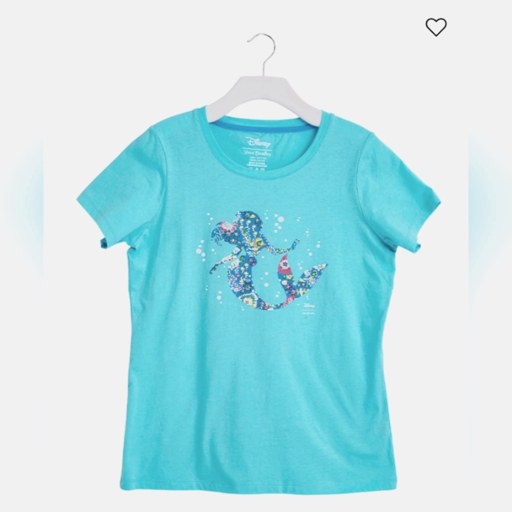 Vera Bradley Ariel Floral PJ Shirt-Medium